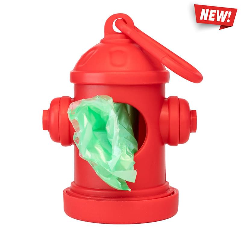 Fire Hydrant Dog Poop Bag Dispenser