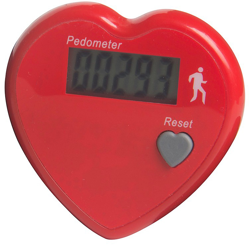 Heart Shaped Pedometer