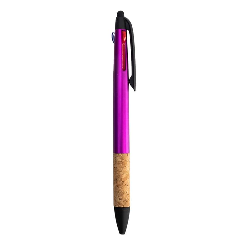 3 Color Pen w/ Cork Grip

#24617