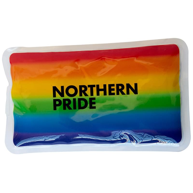 Rainbow Gel Beads Hot/Cold Pack Rectangle