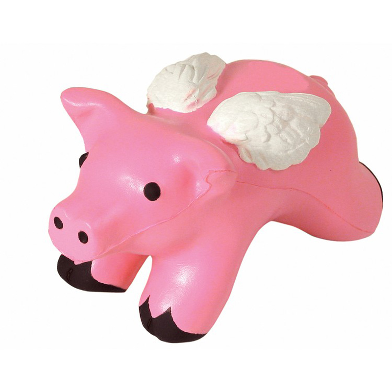 Flying Pig with Wings Squeezies
