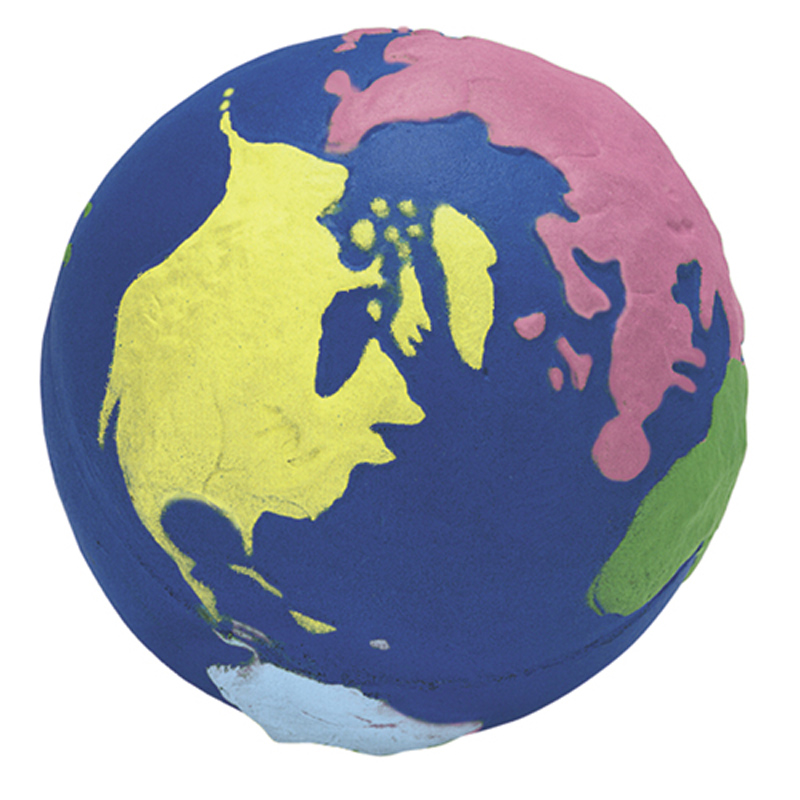 Multi-Color Earth Ball Squeezies