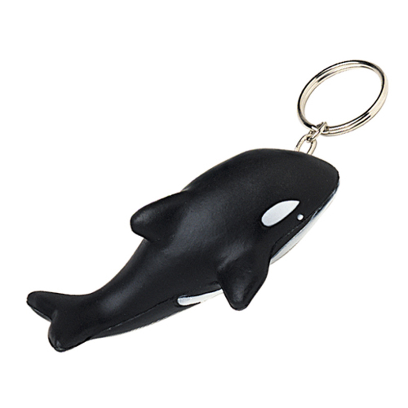 Orca Killer Whale Squeezie Keyring