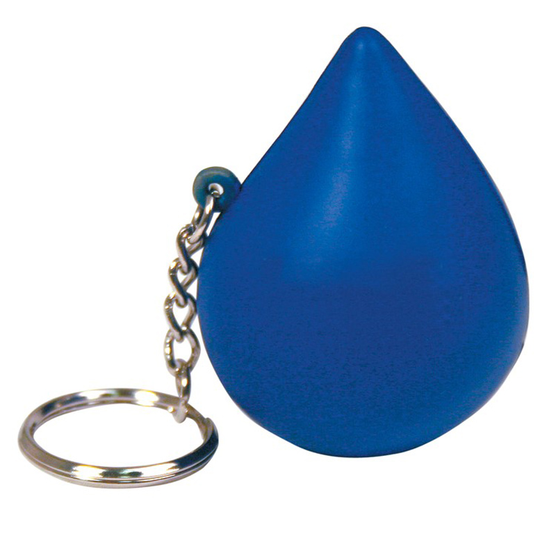 Blue Drop Squeezie Keyring