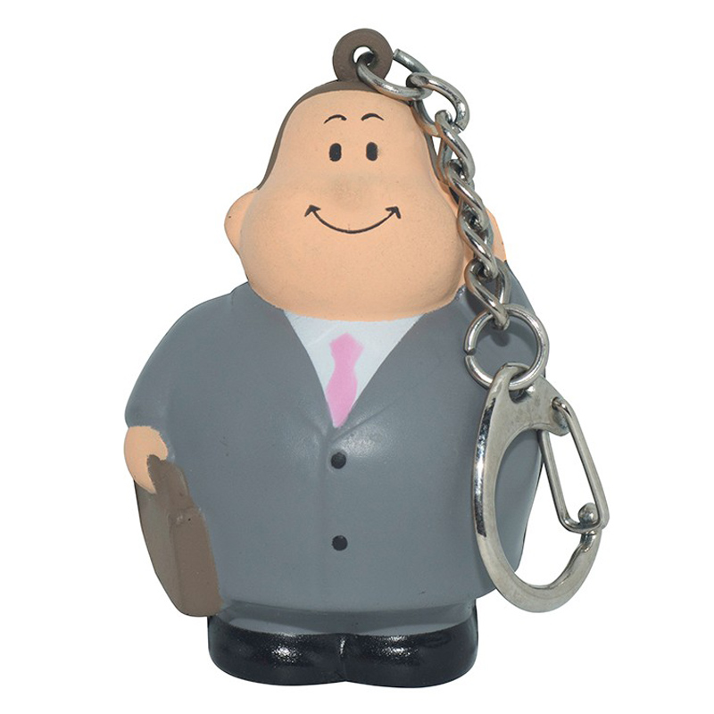Business Bert Squeezie Keyring