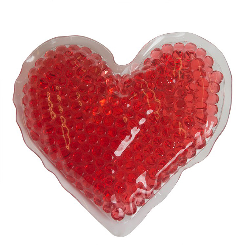 Gel Beads Hot/Cold Pack Hearts