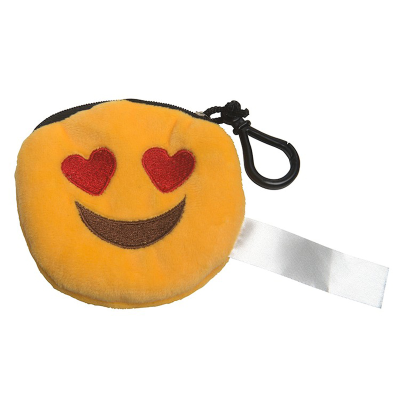 ILY Emoji Plush Pouch