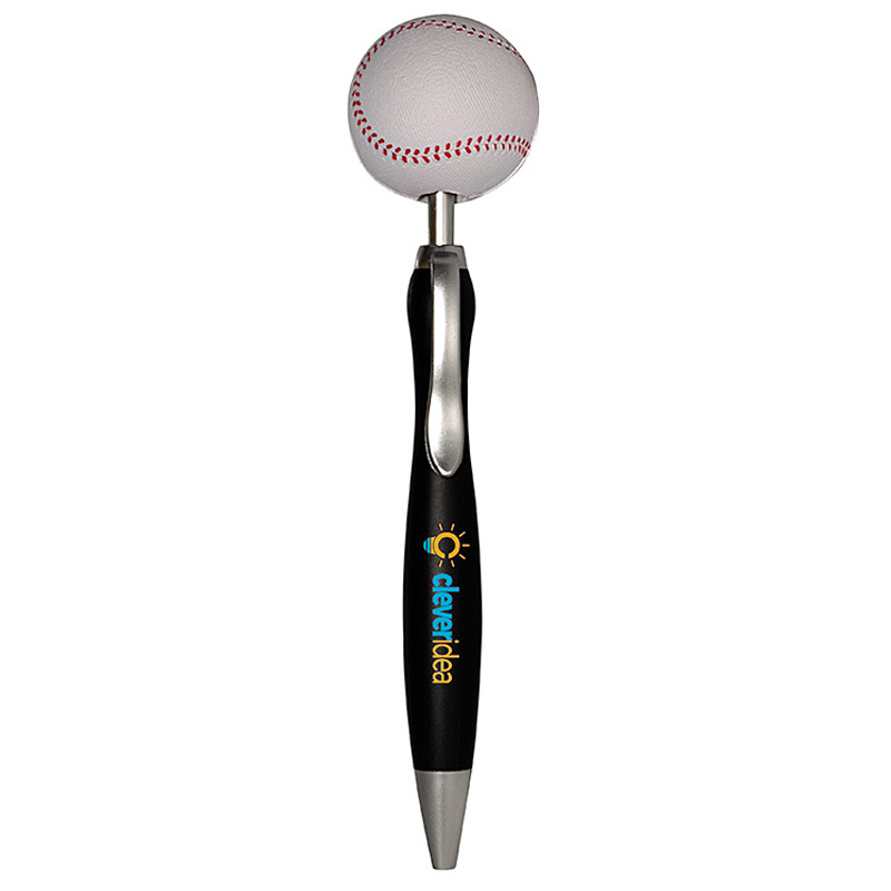 Baseball Top Click Pen