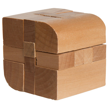 Wooden Rhombus Puzzle