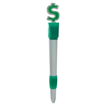 Ballpoint Light Up Dollar Sign Pen