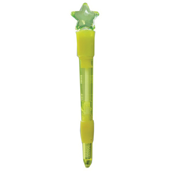 Ballpoint Light Up Yellow Star Pen