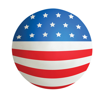 American Flag Squeezies Ball