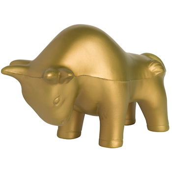 Stock Market Golden Bull Squeezies Stress Relievers